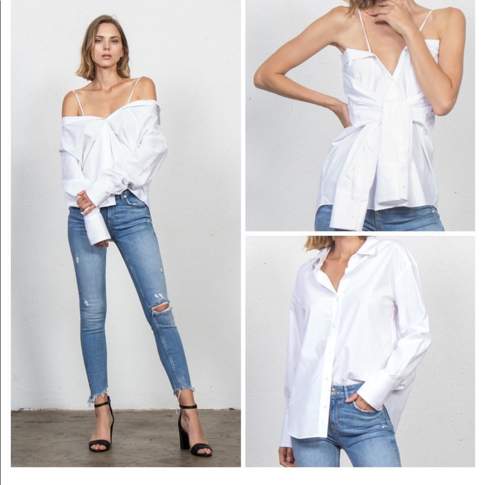 White convertible top